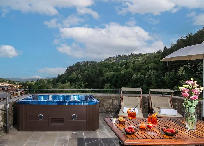 Medieval Tower Mit Whirlpool Auf Der Dachterrasse By Interhome Ferienhaus Pratovecchio